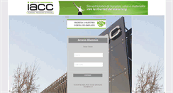 Desktop Screenshot of ecampus.iacc.cl